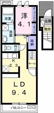 ロマンドの間取り画像