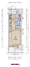 プレサンス ジェネ 新栄町駅前 葵の間取り画像