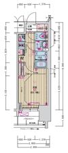 プレサンス東別院駅前Ⅱの間取り画像