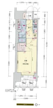 プレサンスNAGOYAファストの間取り画像
