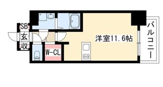 プレサンスジェネ葵の間取り画像