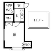 エメラルドハイツの間取り画像