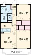 グリーンステージIIの間取り画像
