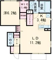 K・Village Q棟の間取り画像