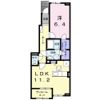 クラール土器町Aの間取り画像