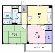 サンヒルハイツの間取り画像