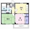 サンヒルハイツの間取り画像
