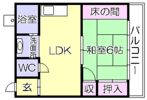 コーポナカシマの間取り画像