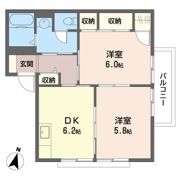 ディアス野上の間取り画像