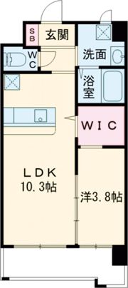 ギャラン陣原の間取り画像