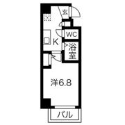 クレストステージ名駅の間取り画像