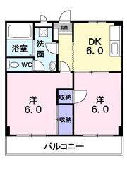 レジデンスの間取り画像