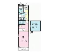 メゾン・ラヴィアンの間取り画像