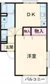 セジュール南別府の間取り画像