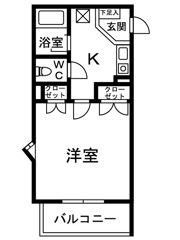 シャルマンフジ中之島壱番館の間取り画像
