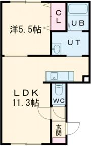 リーフ・ワンの間取り画像