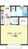 West House(ウエストハウス)の間取り画像