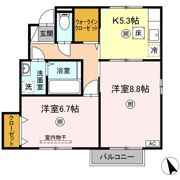 セジュール泉中央の間取り画像