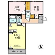 オーチャードヒル 四番館の間取り画像