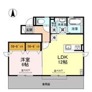 クリスタル桜 B棟の間取り画像