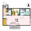 セレッサ花堂 Bの間取り画像