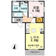 リオンの間取り画像