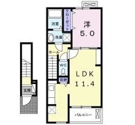 アリエッタⅠの間取り画像