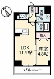 ヴィラシーンABEの間取り画像