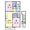 サンヴィレッジ Aの間取り画像