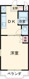 サンシャインA1の間取り画像