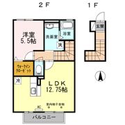 シャルマン楠の間取り画像
