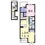 ジェルメ・メゾンM．3号館の間取り画像