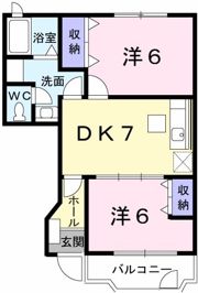 エスポワール静清の間取り画像