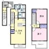 フィオーレ Cの間取り画像