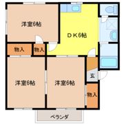 タウンスギモトの間取り画像