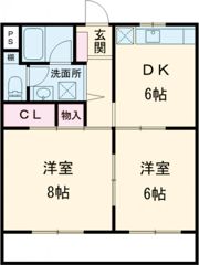 ハイツプリムローズの間取り画像