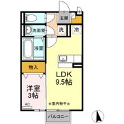 プレイン Fの間取り画像