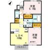 クレアコートの間取り画像