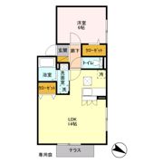 ベルデュールの間取り画像