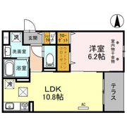 グランドール清水の間取り画像