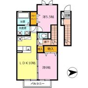 コンフォール Ⅱの間取り画像