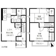 オークフォレスト油屋町C棟の間取り画像