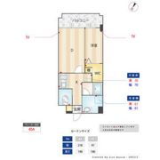 アトリオフラッツ大楠の間取り画像