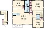 ヴィラ・コンフォートⅠの間取り画像