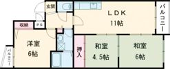 ローファス小島の間取り画像