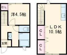 エスポワール小郡の間取り画像