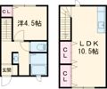 エスポワール小郡の間取り画像