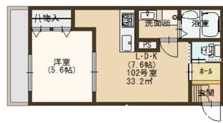 グリスブランシェの間取り画像