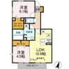 プラティーク Ⅱの間取り画像