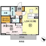 ソレイユⅢの間取り画像